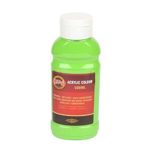KOH-I-NOOR 1627/0500 - akrylová barva 500 ml, zeleň světlá obraz