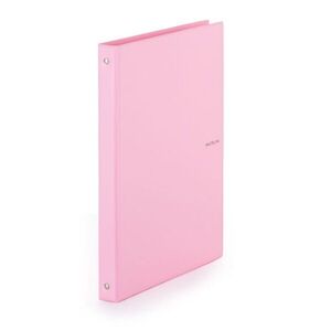 Karton P+P PASTELINi - karis blok A4, PVC, 4kroužkový, 100 listů, růžový obraz