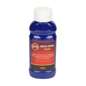 KOH-I-NOOR 1627/0420 - akrylová barva 500 ml, modř tmavá obraz