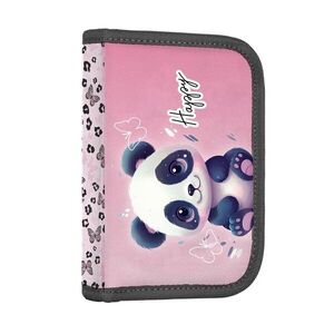 Oxybag Jednopatrový penál Panda, 2 chlopně obraz