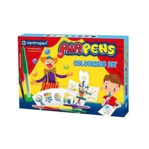 CENTROPEN Foukací fixy AIR PENS COLOURING SET 1500/9 obraz
