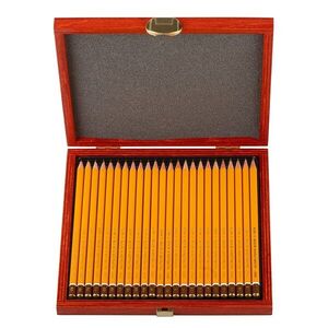 KOH-I-NOOR Souprava grafitových tužek 8B-2H - 24 ks 1504/24 obraz