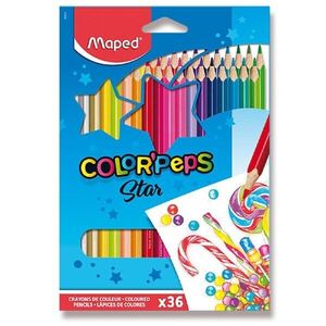 MAPED Pastelky 3HR Color Peps 36ks obraz