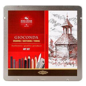 KOH-I-NOOR GIOCONDA 8899 - kreslířská sada v plechovém pouzdře - 24 ks obraz