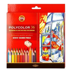 KOH-I-NOOR POLYCOLOR 3835/36 - umělecké pastelky - 36 ks obraz