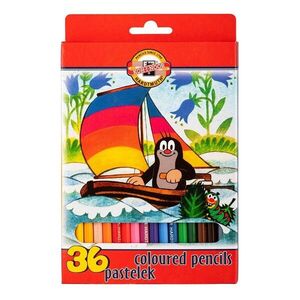 KOH-I-NOOR 3655 - školní pastelky Krteček - 36 ks obraz