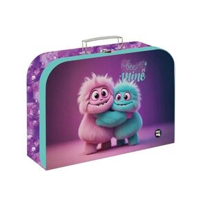 Oxybag Kufřík na výtvarku Monster, 34 cm, lamino obraz