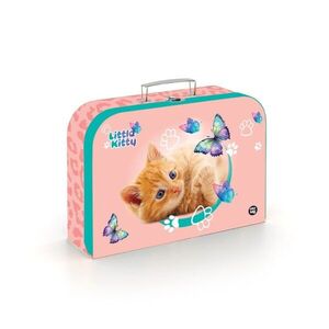 Oxybag Kufřík na výtvarku Kočka, 34 cm, lamino obraz