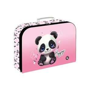 Oxybag Kufřík na výtvarku Panda, 34 cm, lamino obraz