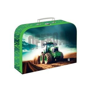 Oxybag Kufřík na výtvarku Traktor, 34 cm, lamino obraz