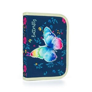 Oxybag Penál jednopatrový 2 chlopně, prázdný - Motýl 2 obraz