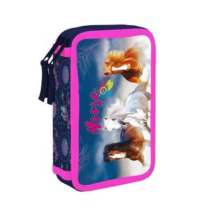 Oxybag Penál 2 p. prázdný kůň obraz