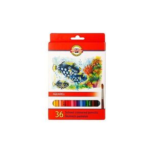 KOH-I-NOOR 3719/36 - akvarelové pastelky Ryby - 36 ks obraz