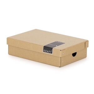 Karton P+P Krabice lamino malá - KRAFT nature obraz