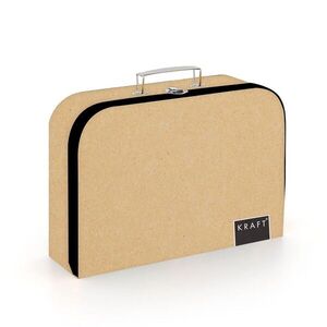 Oxybag Kufřík na výtvarku KRAFT nature, 34 cm, lamino obraz