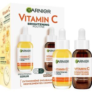 Garnier Vitamin C Brightening Routine denní + noční sérum 2x30 ml duopack obraz