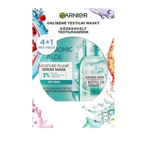 Garnier Skin Naturals Sheet Mask mix textilních masek 4+1 ks mutipack obraz