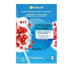 Garnier Skin Naturals Hydra Bomb Sheet Mask textilní maska 4+1 ks obraz