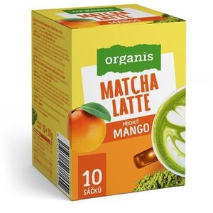 Organis Matcha Latte mango 10x20 g obraz