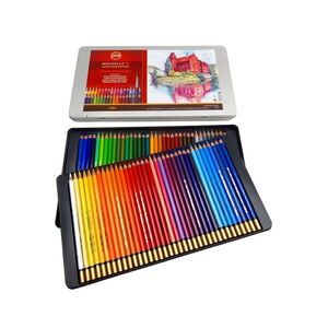 KOH-I-NOOR MONDELUZ 3727/72 - akvarelové pastelky Červená Lhota v plech. pouzdře - 72 ks obraz