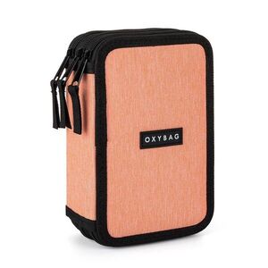 Oxybag Penál třípatrový prázdný - UNICOLOR appricot obraz