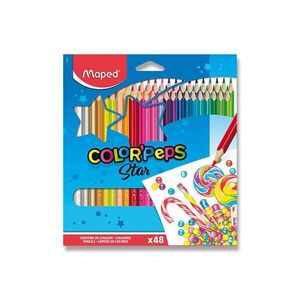 MAPED Pastelky 3HR Color Peps 48ks obraz