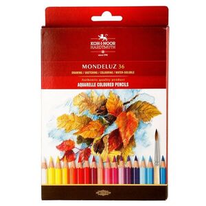 KOH-I-NOOR 3719/36 - akvarelové pastelky plody - 36 ks obraz