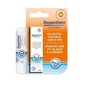 Bepanthen Derma balzám na rty SPF50 4, 5 g obraz