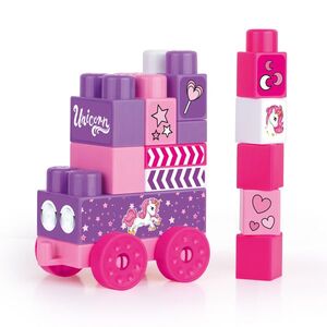 Dolu Unicorn Maxi kostky v tašce se zipem, 20ks obraz