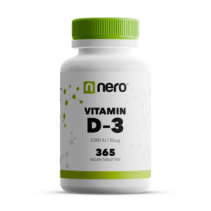 NERO Vitamin D3 2000 IU 365 tablet obraz