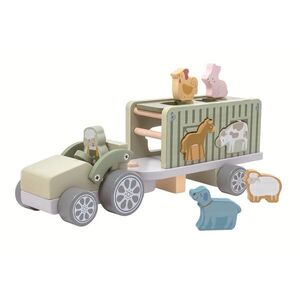 2Kids Toys Dřevěné auto se zvířátky obraz