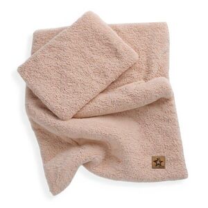 Baby Nellys 2D sada polštářek a peřinka Boucle 35x30cm + 55x75cm - béžová obraz