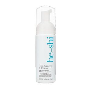he-shi Tan Remover&Primer peelingová pěna 150 ml obraz