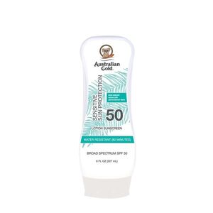 Australian Gold SPF 50 Sensitive Skin Lotion opalovací krém 237 ml obraz