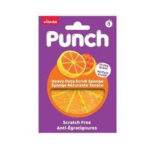 Vileda Punch orange houbička 1 ks obraz