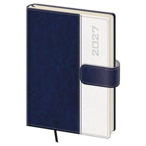Helma Classic týdenní diář s magnetem 2027, modrý, A5 14, 3 × 20, 5 cm obraz