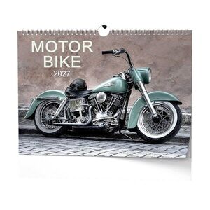 Baloušek Nástěnný kalendář Motorbike 2027 45 × 32 cm obraz