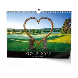 Baloušek Nástěnný kalendář Golf 2027 45 × 32 cm obraz
