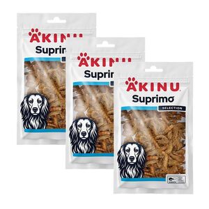 Akinu SUPRIMO SELECTION Mrazem sušené krevety pamlsek pro psy 25 g MTP 3 ks obraz