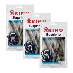 Akinu SUPRIMO SELECTION Tyčinka z tresčí kůže pamlsek pro psy 50 g MTP 3 ks obraz