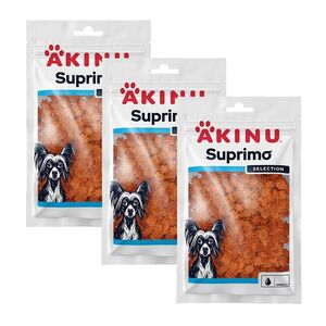 Akinu SUPRIMO SELECTION Losos pamlsek pro psy 75 g MTP 3 ks obraz