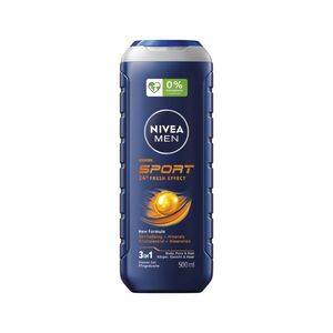 Nivea Men Sport 3v1 sprchový gel 500 ml obraz