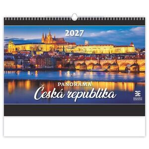 Helma Nástěnný kalendář Panorama – Česká republika 2027 48, 5 × 33, 4 cm obraz