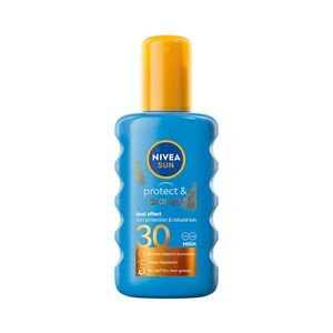 Nivea SUN Protect & Bronze OF30 sprej na opalování podporující zhnědnutí 200 ml obraz