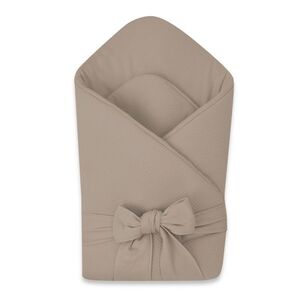 Miminu Luxusní zavinovačka SOFT pro miminko 75x75 cm - mokka obraz