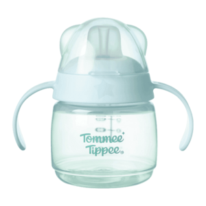 Tommee Tippee Netekoucí hrneček s hubičkou Transition 4m+ 150 ml modrý obraz