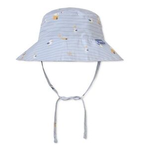Saro Baby oboustranný klobouček s UV ochranou (0-6m) Navy Hugs obraz