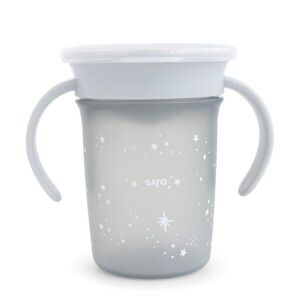 Saro Baby tréninkový hrníček 360° Grey obraz
