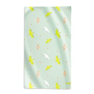 Saro Baby mikrovláknová osuška 90x160cm Tropicool Green obraz