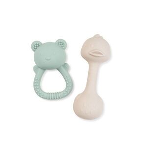 Saro Baby sada chrastítek Tiny Treasures Mint obraz